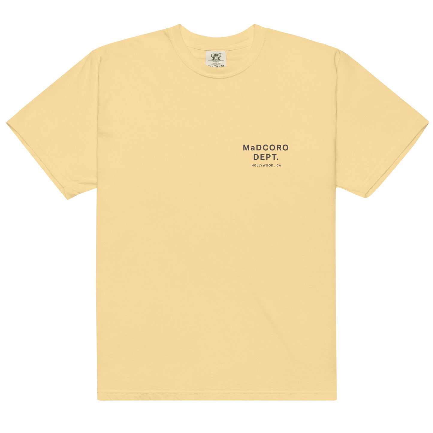 Men’s MC DEPT. garment-dyed  t-shirt