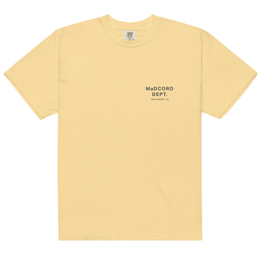 Men’s MC DEPT. garment-dyed  t-shirt