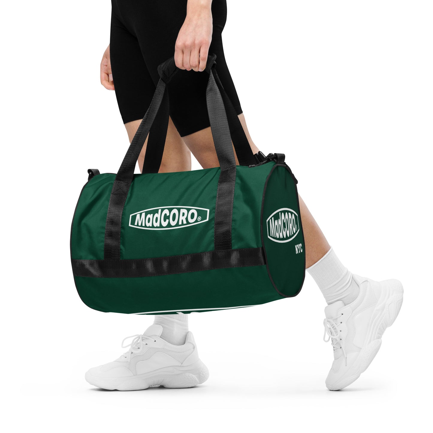 MadCoro All-over print gym bag- racer green