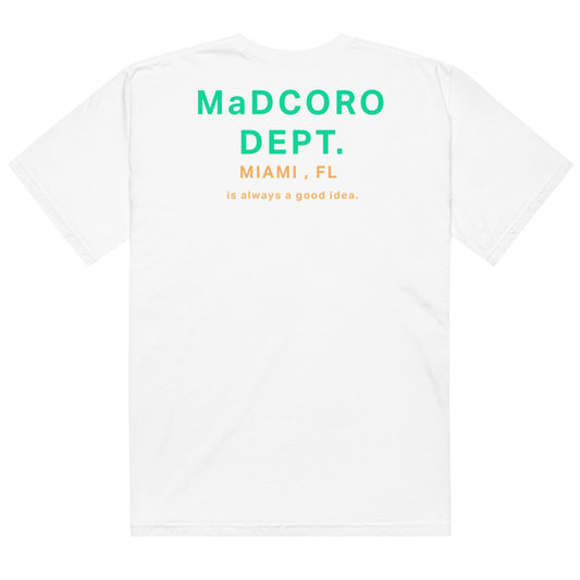 Men’s MC DEPT. garment-dyed  t-shirt